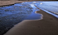川と海の合流