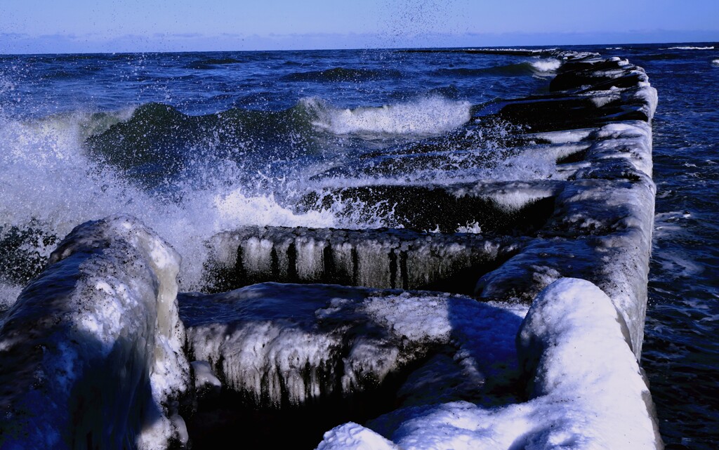 石狩川河口の導流提