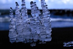 石狩川河口浜ジュエリ－アイス