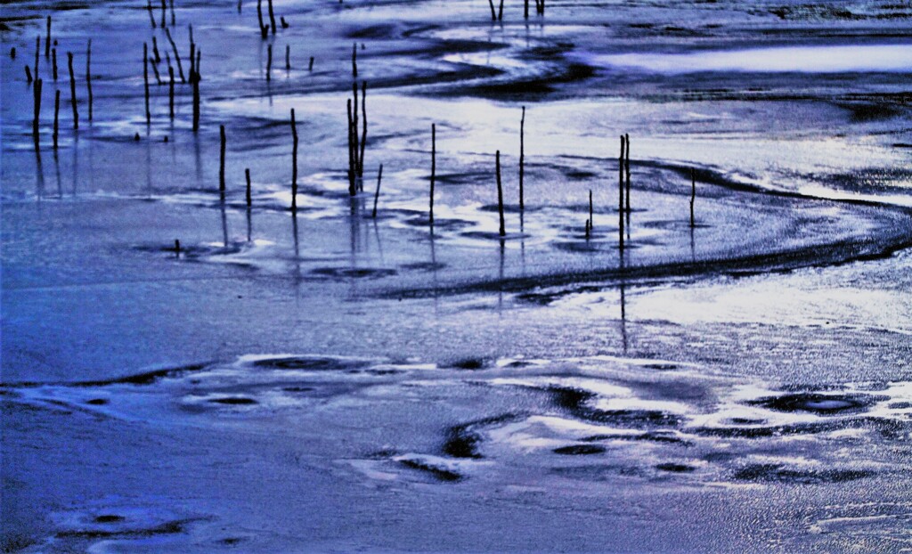 凍てつく落合ダム（蔵出）