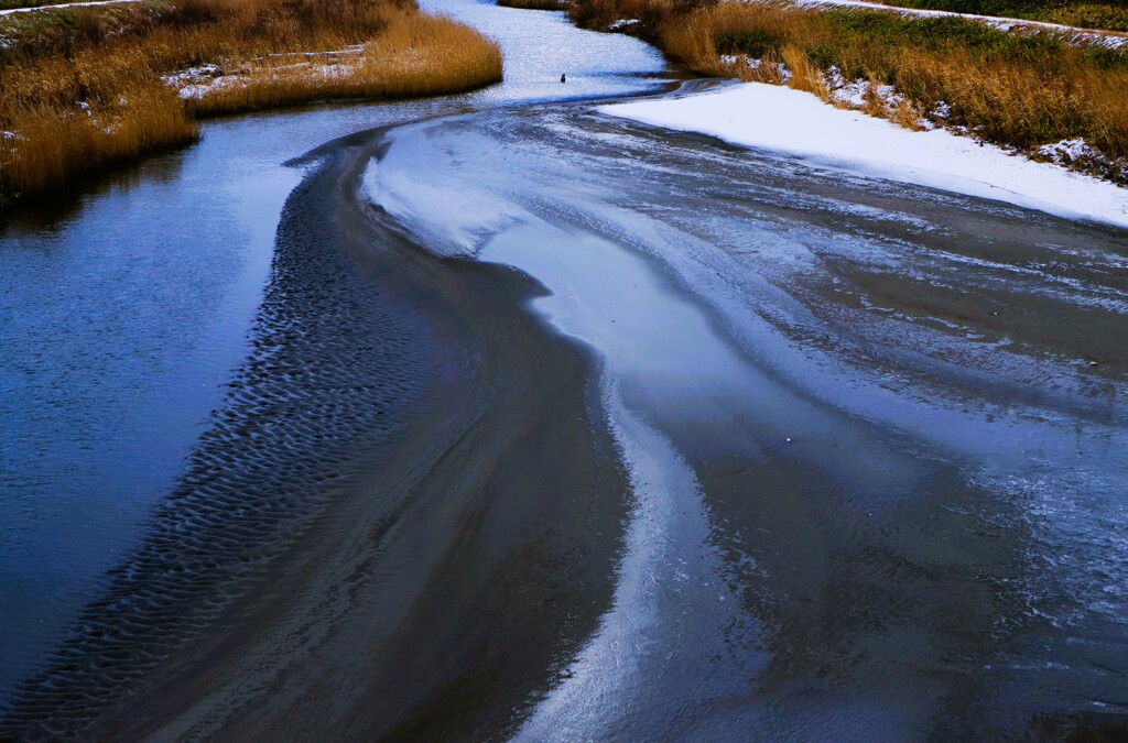 札幌星置川河口