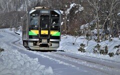 北の旅人(比羅夫駅付近）