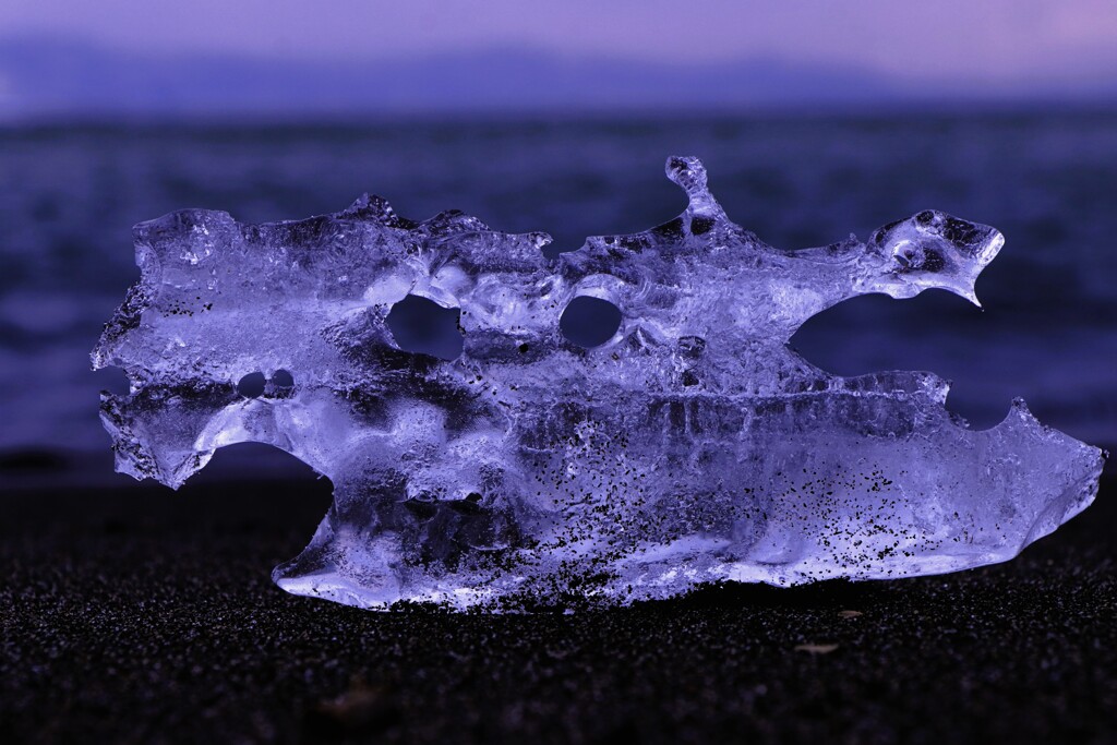 石狩川河口浜ジュエリ－アイス