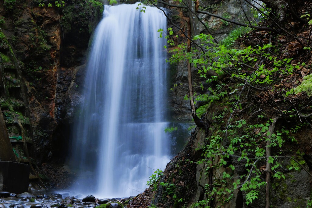 定山渓白糸の滝