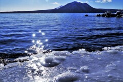 氷の世界Ⅴ(支笏湖）