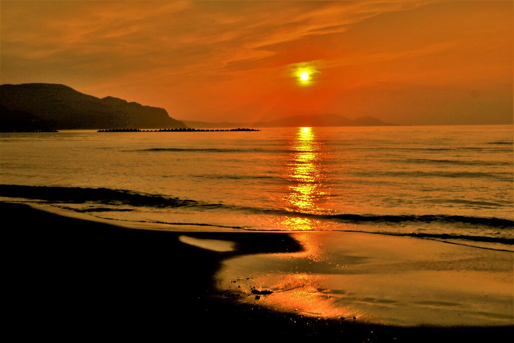 銭函海岸夕陽Ⅱ