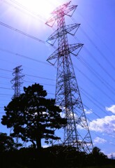 電気を送る