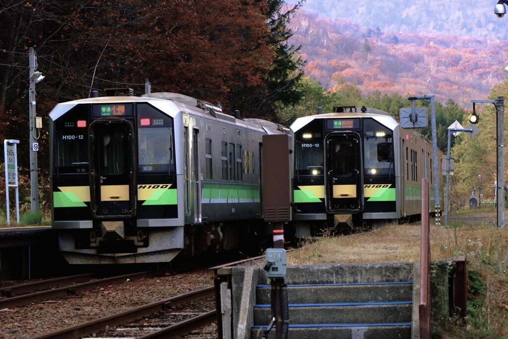 晩秋、北の旅人