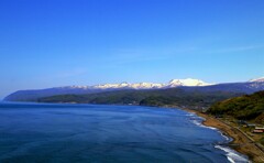 オロロンライン(浜益海岸）