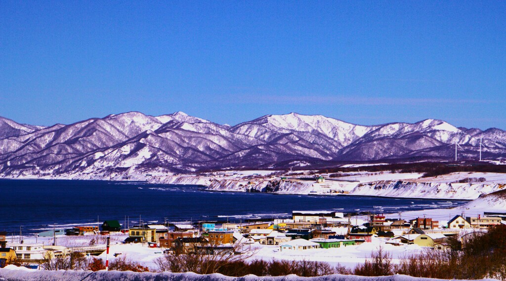 海沿いの町
