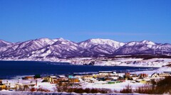 海沿いの町 海沿いの町