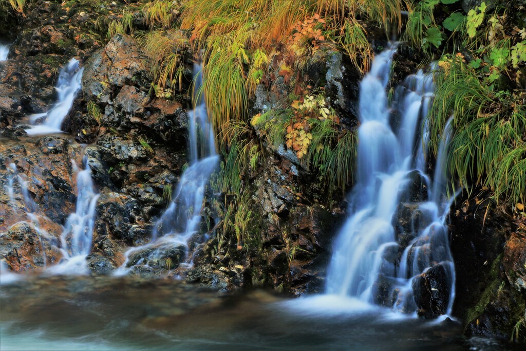秋の小滝