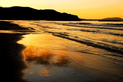 夕日の引き潮Ⅱ