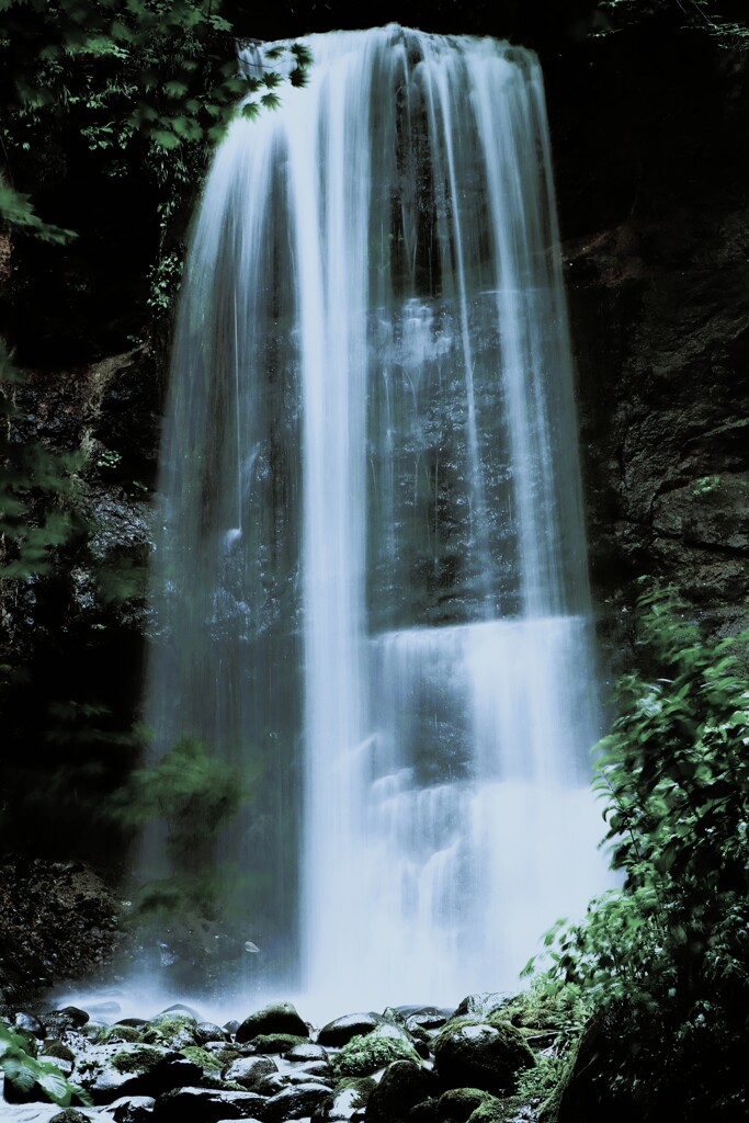定山渓白糸の滝