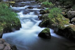 定山渓渓流