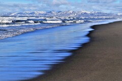 冬の石狩浜