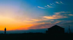 ハマナス丘公園の朝陽