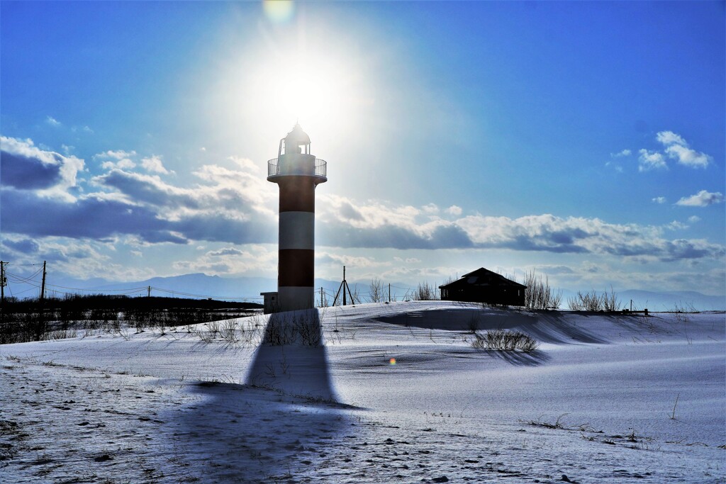 石狩灯台の影Ⅲ