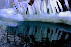 石狩川河口氷の世界