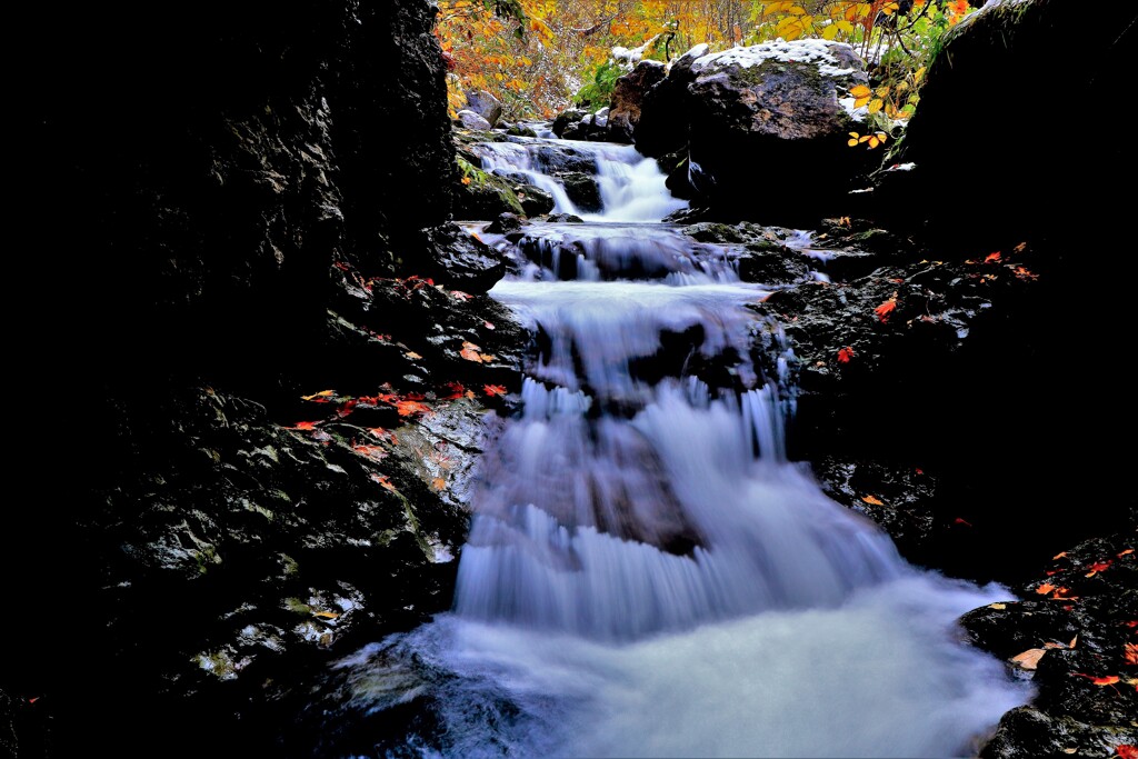 定山渓白井川渓流