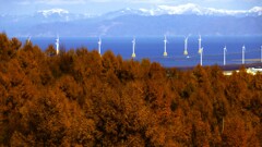 手稲山から石狩湾眺め　