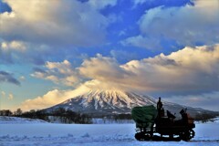 そろそろ準備(羊蹄山）