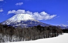 羊蹄山(蝦夷富士）