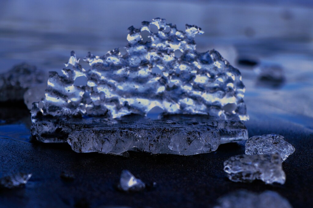 石狩川河口浜ジュエリ－アイス