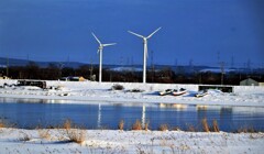 石狩川河口 石狩川河口