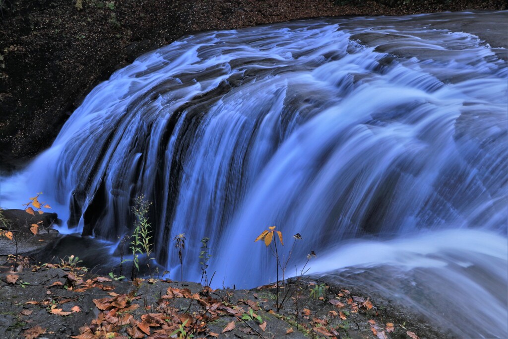恵庭渓谷白扇の滝
