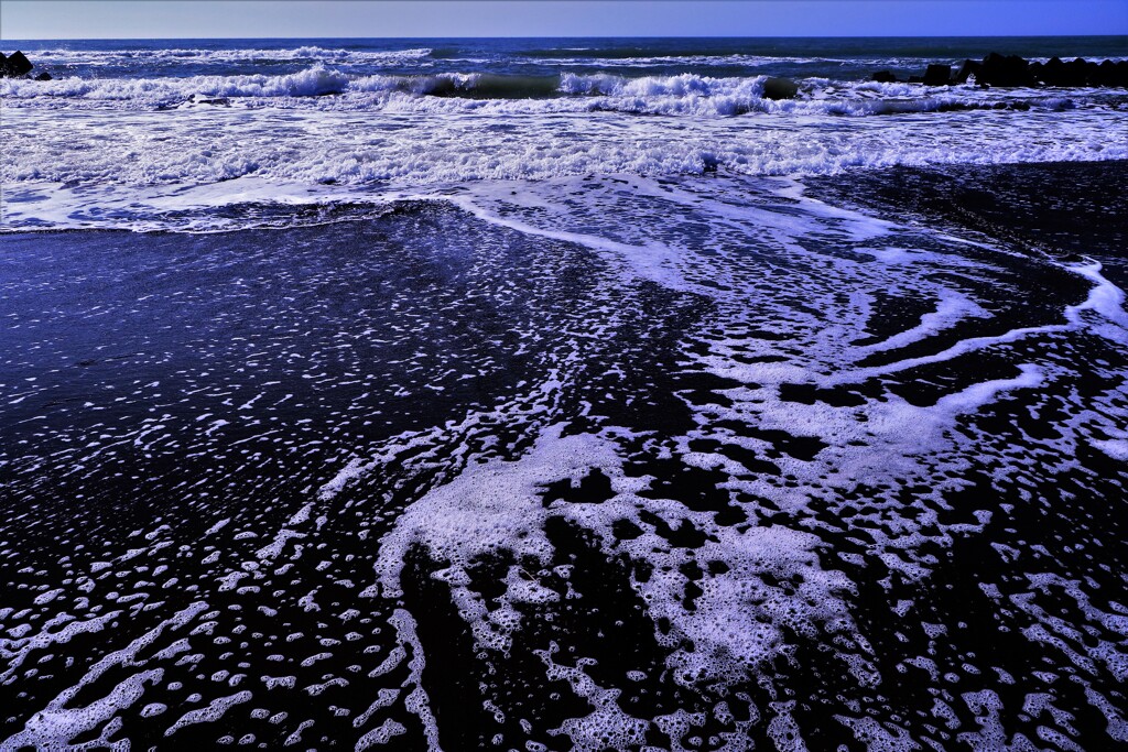 春の海(引き潮）