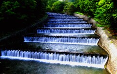 水すだれ