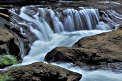 恵庭渓谷ラルマナイ川