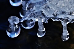 氷の世界Ⅴ(支笏湖湖畔）