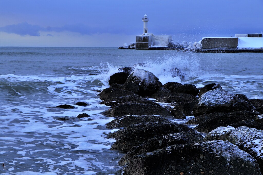 石狩厚田漁港灯台