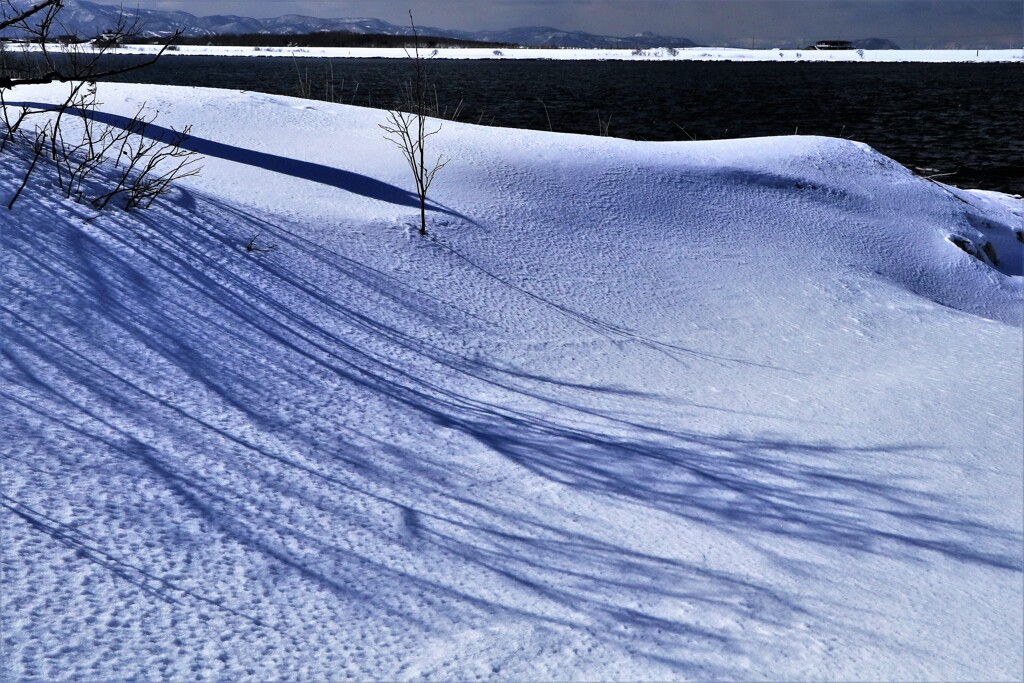 石狩川河口景色