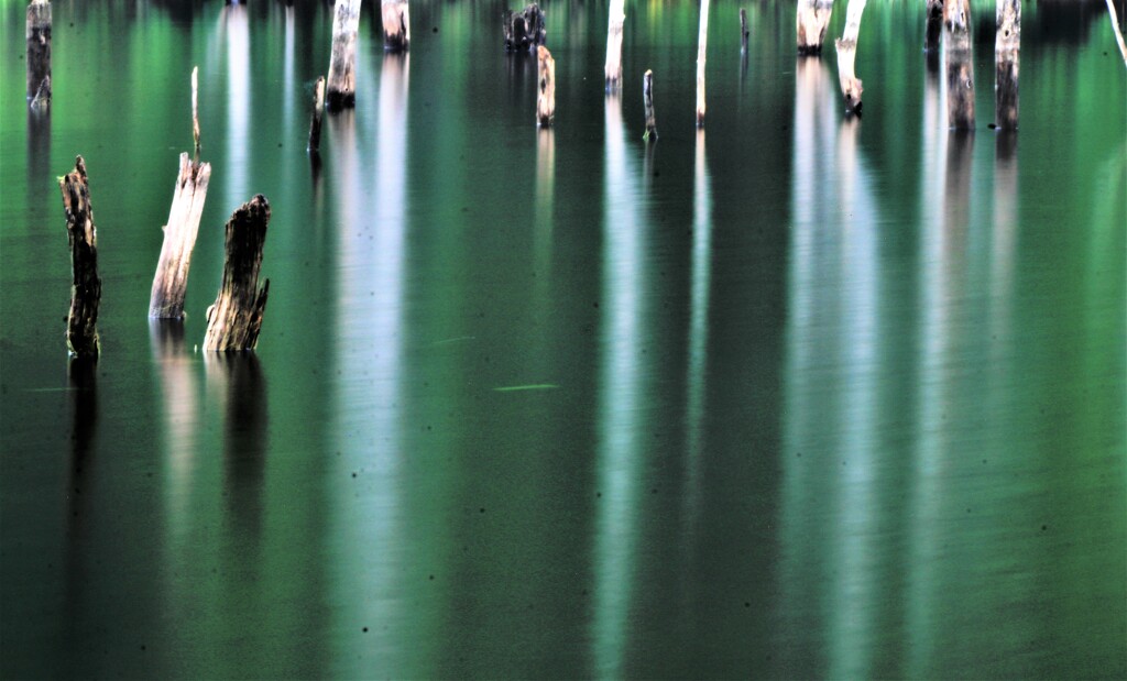 赤井川村落合ダム湖