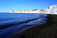 冬の石狩古澤海岸Ⅰ