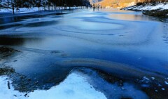 初冬の落合ダム（蔵出）