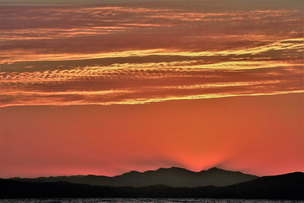 夕日が泣いている♪