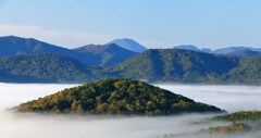赤井川村　雲海