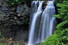 納涼(アシリベツの滝）