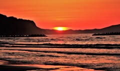 夕陽が泣いている♪