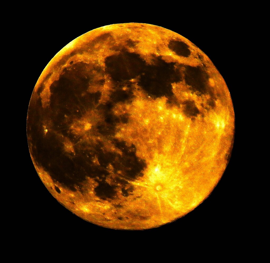 スーパームーン(レタッチ有）