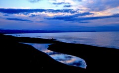 石狩浜の引き潮Ⅱ