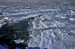 凍てつく石狩川河口Ⅰ