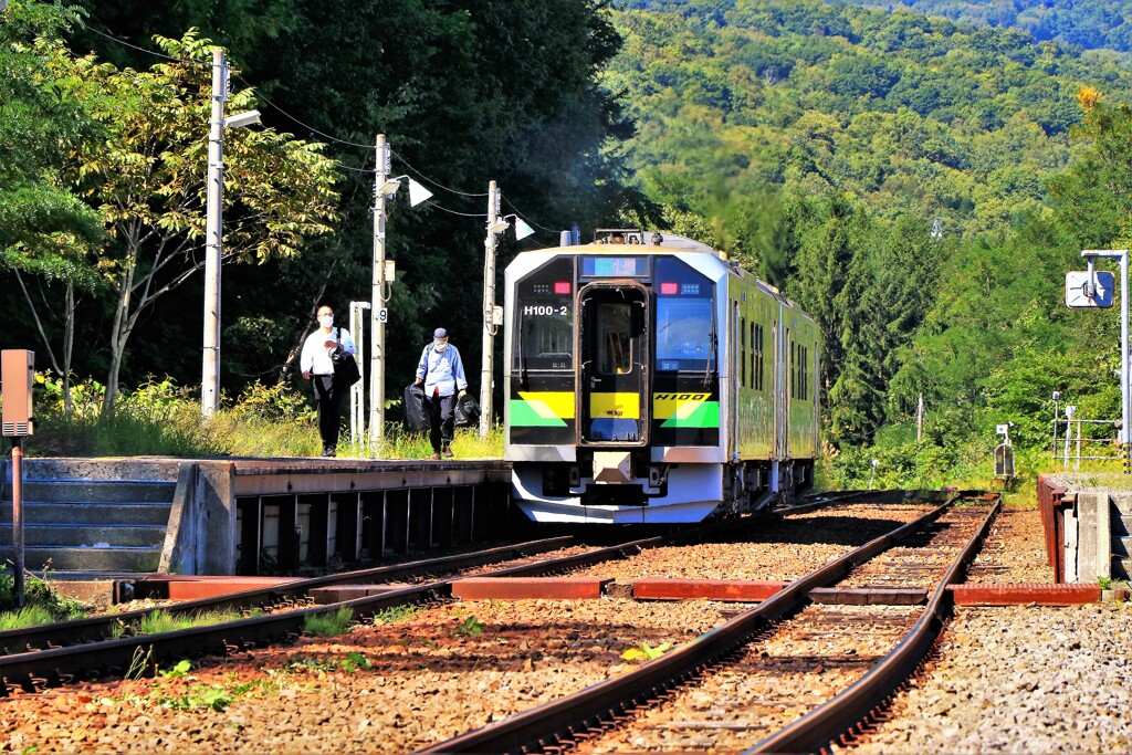 北の旅人(函館本線銀山駅）