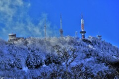 冬が来る前に♪(手稲山山頂）