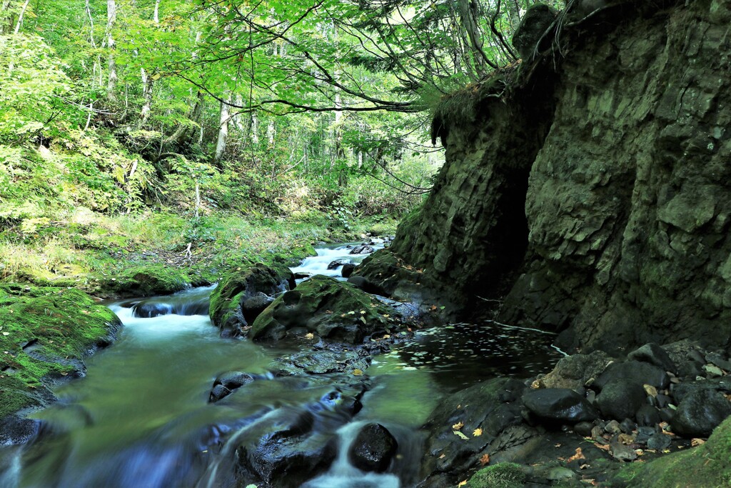 定山渓オタルナイ川