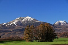 晩秋もう冬も近いのね(ニセコ連峰）